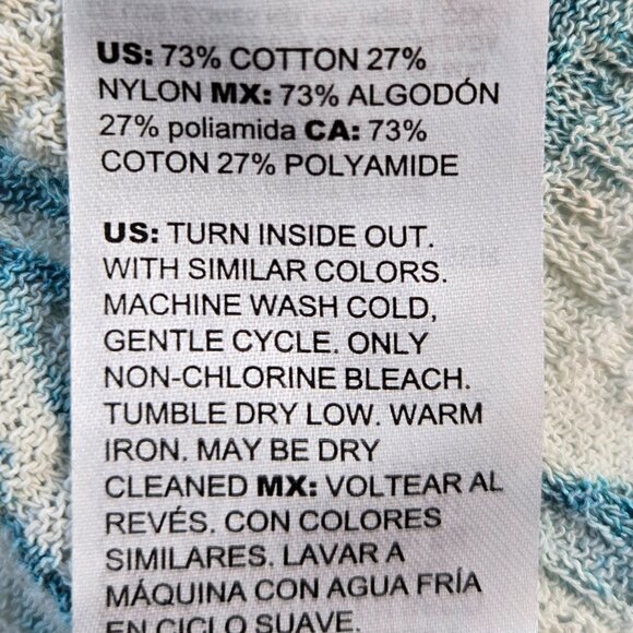 630-28 Chicos open front Tropical Palm Floral Cardigan Kimono Size 2 (12, LG) - Picture 9 of 9